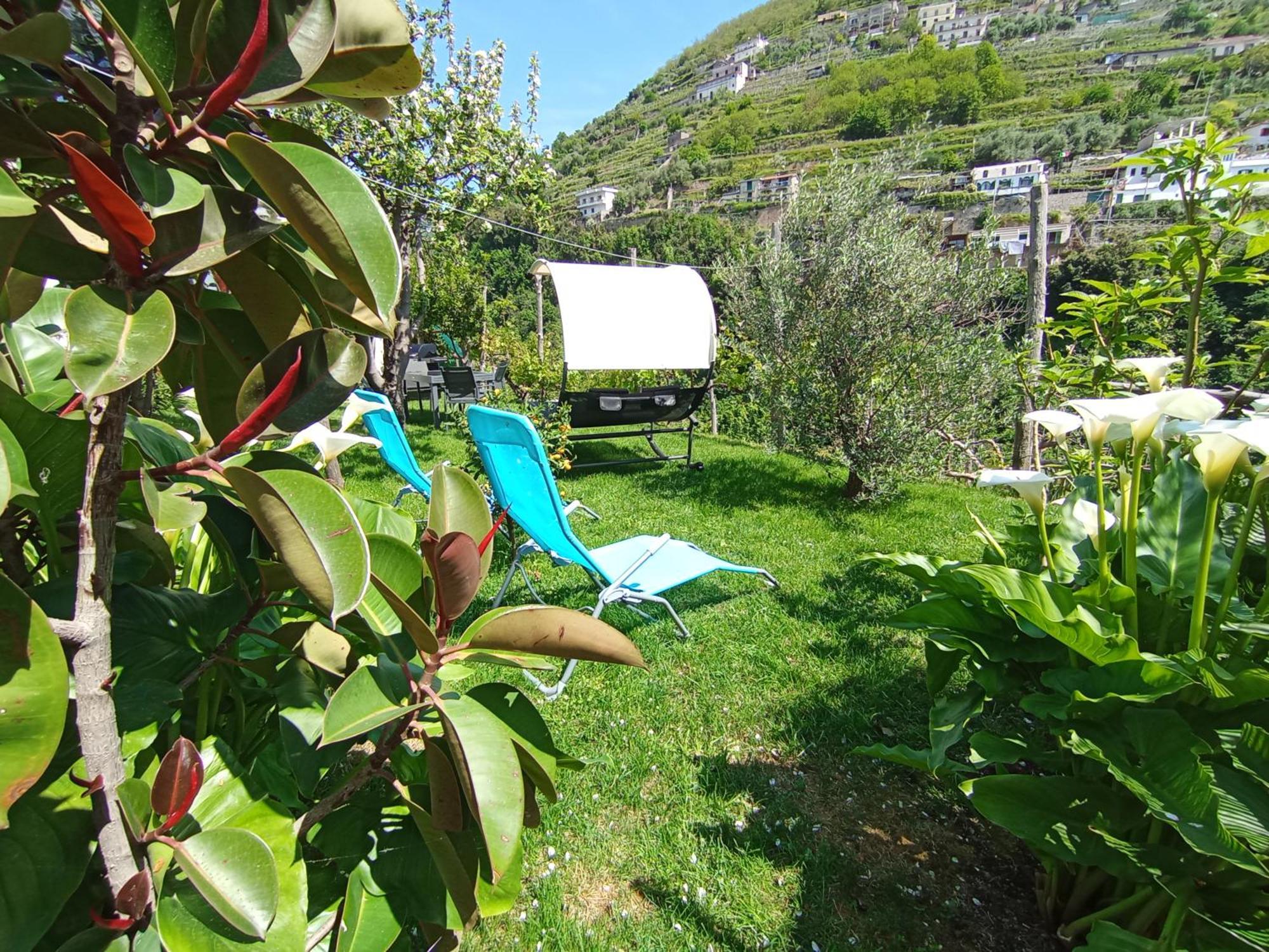 Casa Mia Villa Scala Bagian luar foto